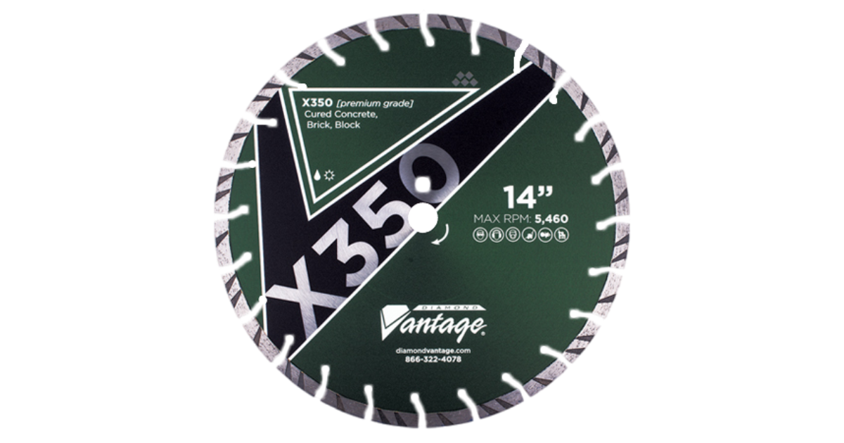 Diamond Vantage X350 General Purpose Premium Blade