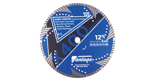 Diamond Vantage X400 VORTEX Hard Material Turbo Drop Down Blade