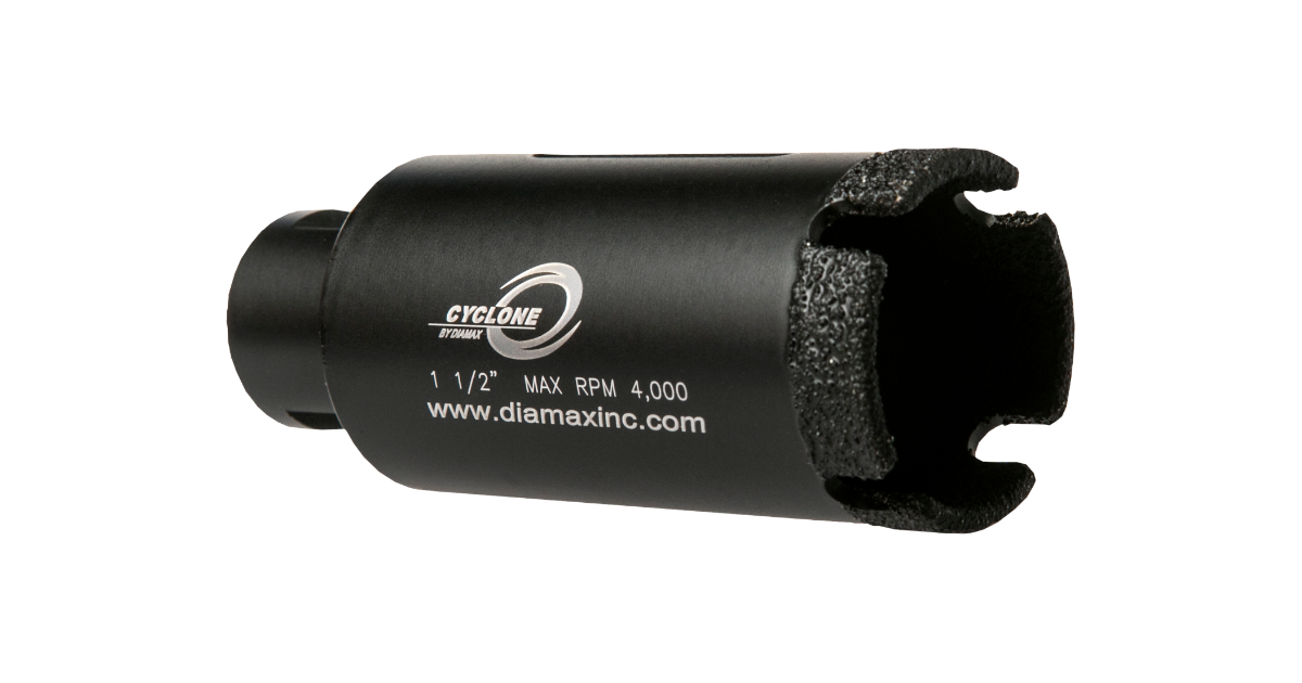 Diamax Cyclone Vacuum Brazed Core Bit