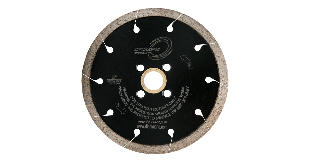 Diamax Cyclone Continuous Rim Blade