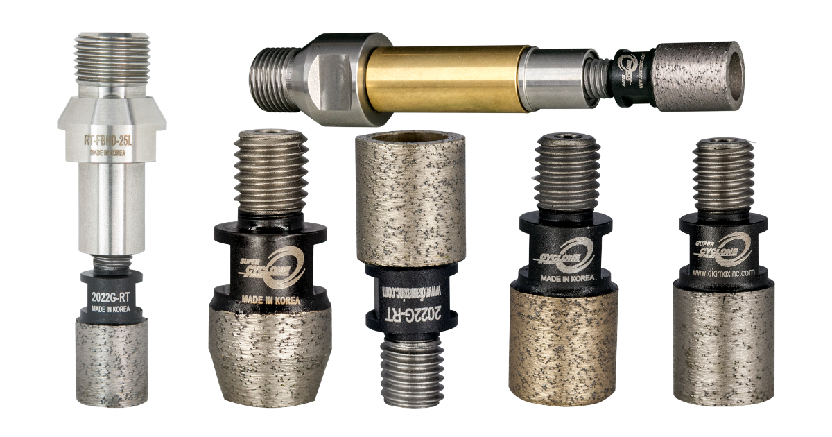 Diamax Cyclone Incremental Bits & Mandrels