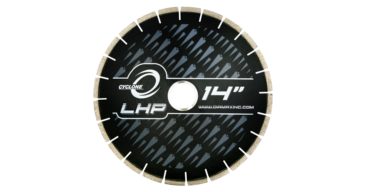 Diamax Cyclone LHP Low Horsepower Bridge Saw Blade