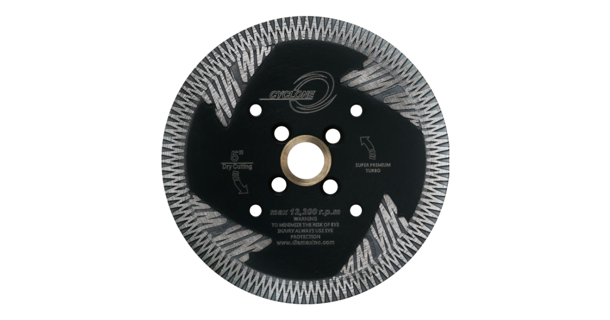 Diamax Cyclone Side Segment Turbo Blade
