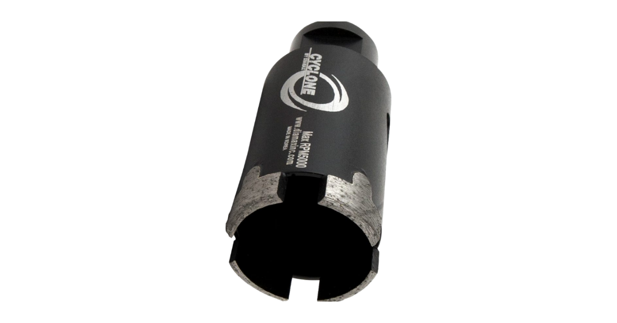 Diamax Cyclone CNC Core Bit, 1/2 Gas