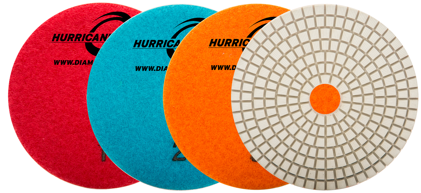 Diamax Hurricane ES White 3-Step Polishing System