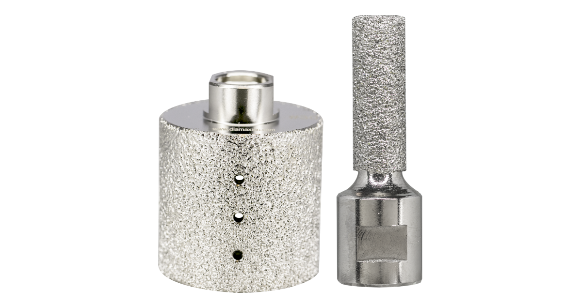 Diamax Cyclone Vacuum Brazed Stock Removal Wheel