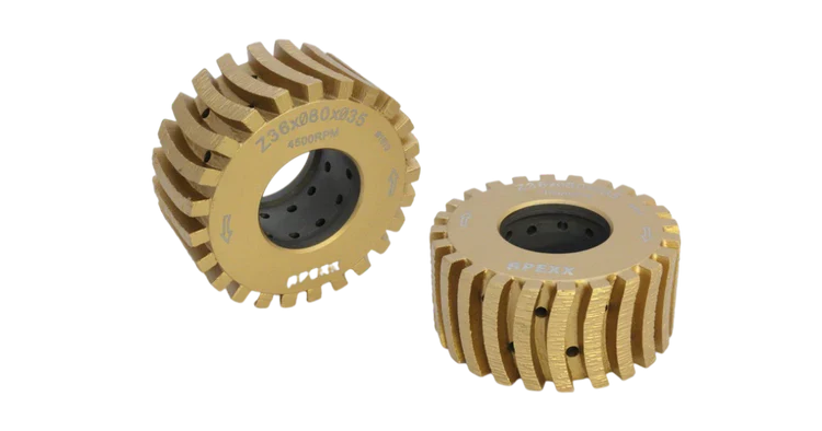 APEXX Gold MONSTER CNC Super Z Wheels