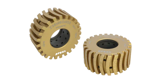 APEXX Gold MONSTER CNC Super Z Wheels