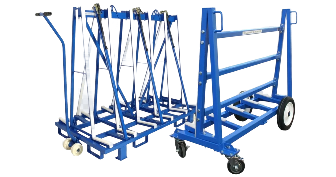 The Necessity of Shop Carts and Transport Racks Within Stone Fabrication Facilities