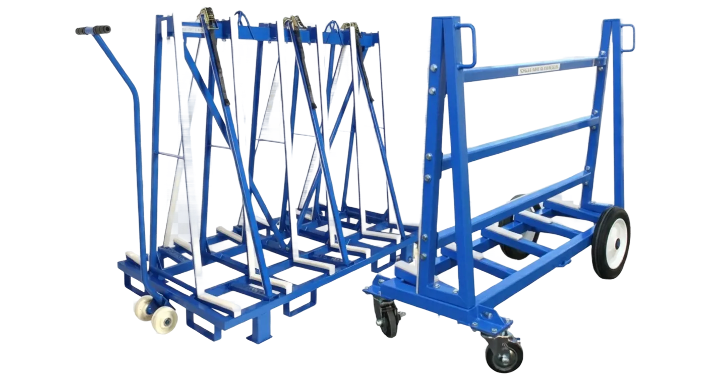 Shop Carts and Transport Racks Within Stone Fabrication Facilities ...