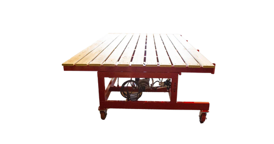 Hauk Tilting Stone Fabrication Table