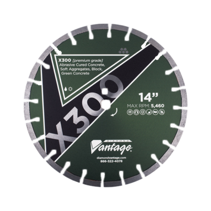 Green Concrete & Block Blades