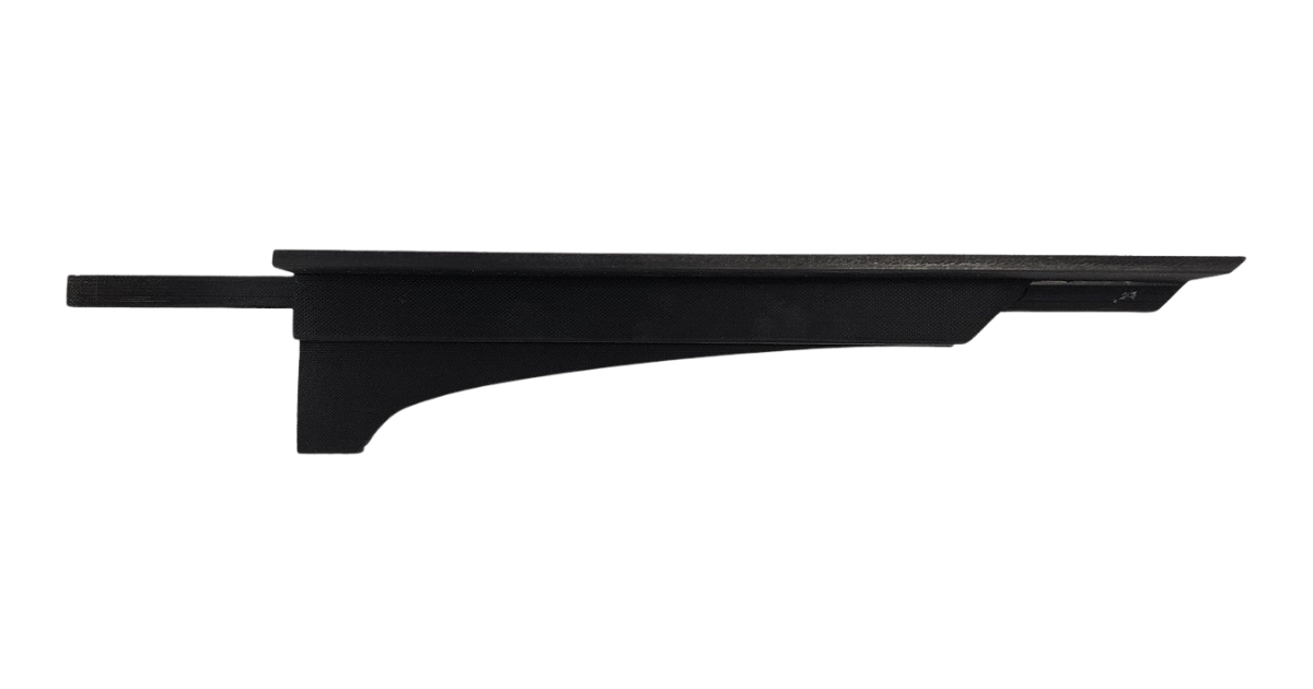 CarbonBar 12" Floating Flat Shelf - Movement (2-Pack)