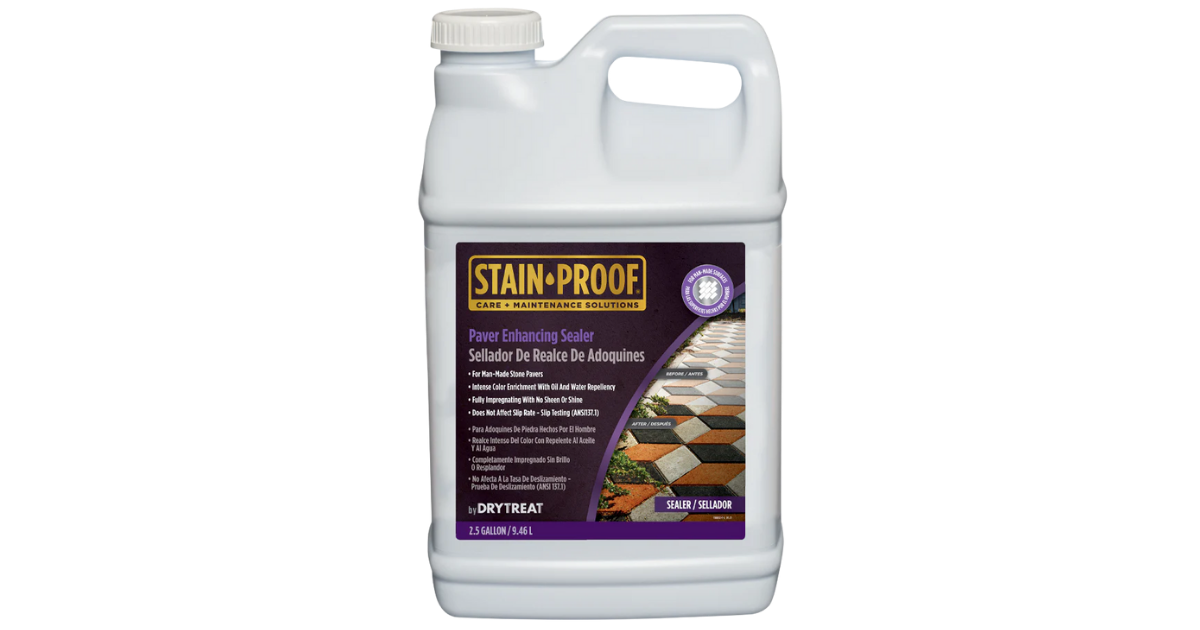 Stain-Proof Paver Enhancer Sealer