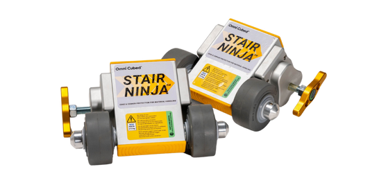 Pair of Omni Cubed  Stair Ninja™ on transparent background