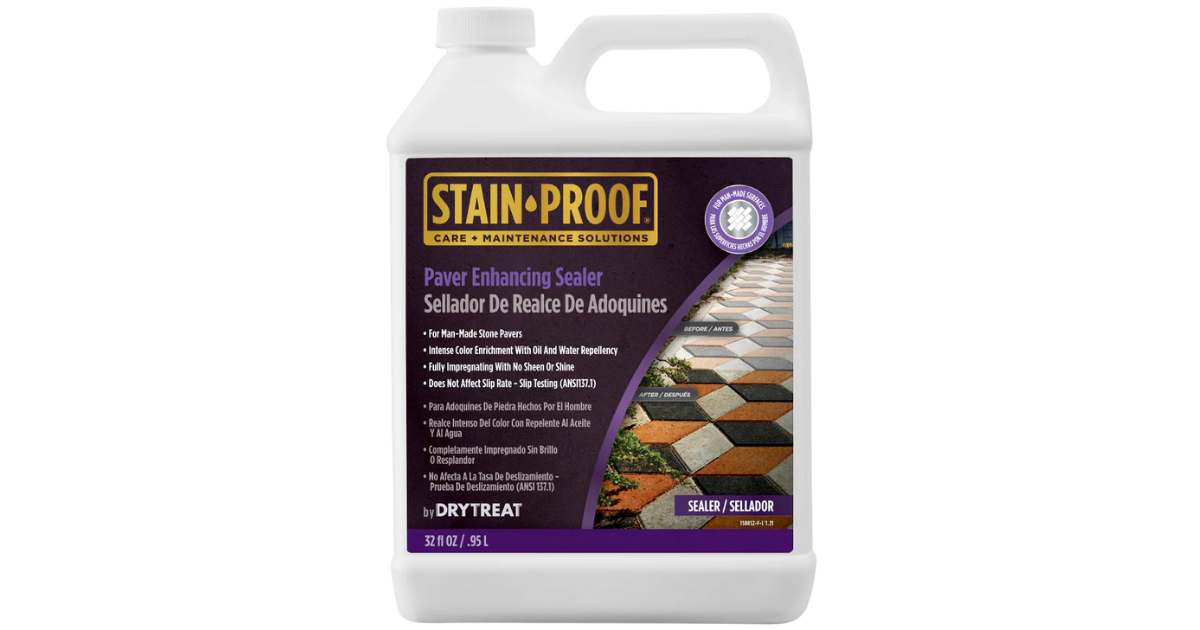 Stain-Proof Paver Enhancer Sealer