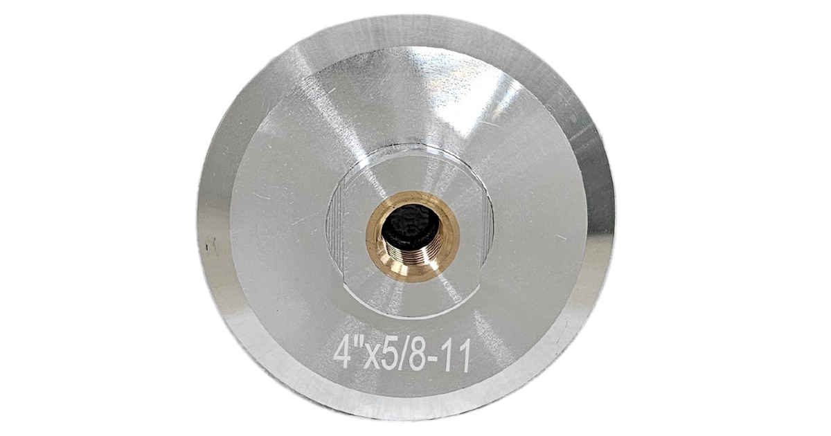 4 Inch Aluminum Backer Head