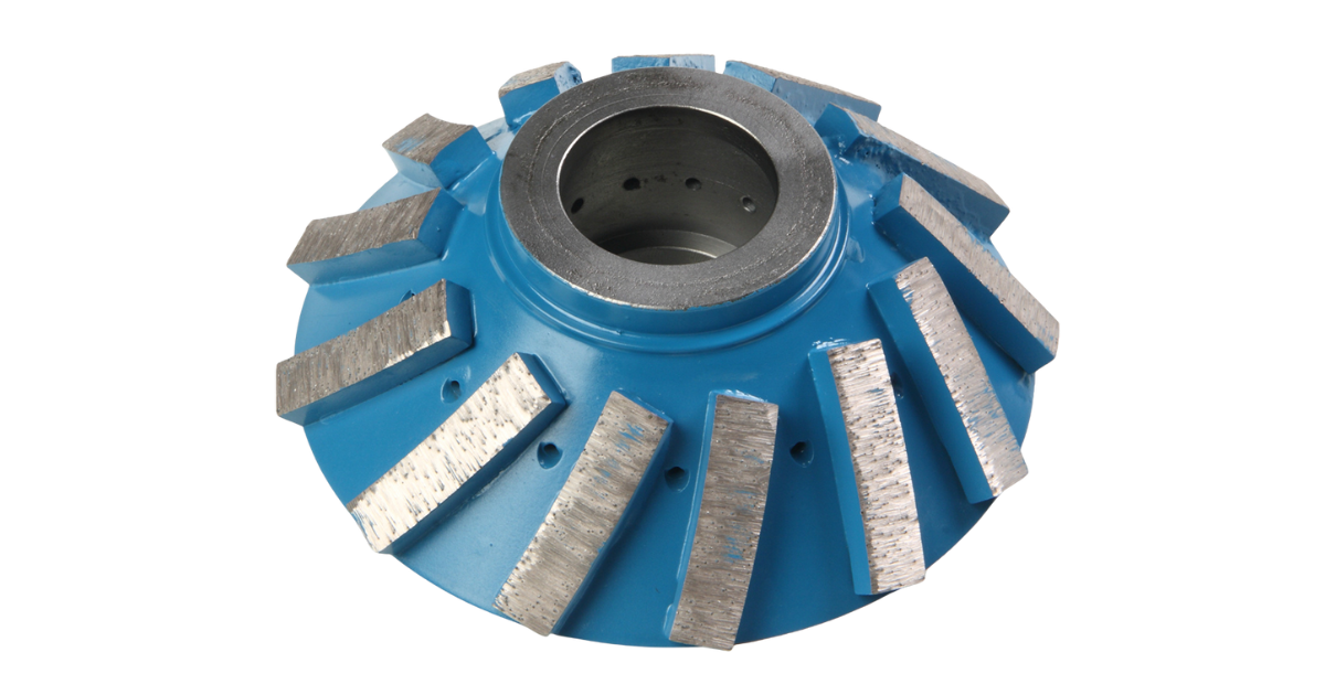 5 Inch Diameter, 45 Degree Segmented Breaker Wheel