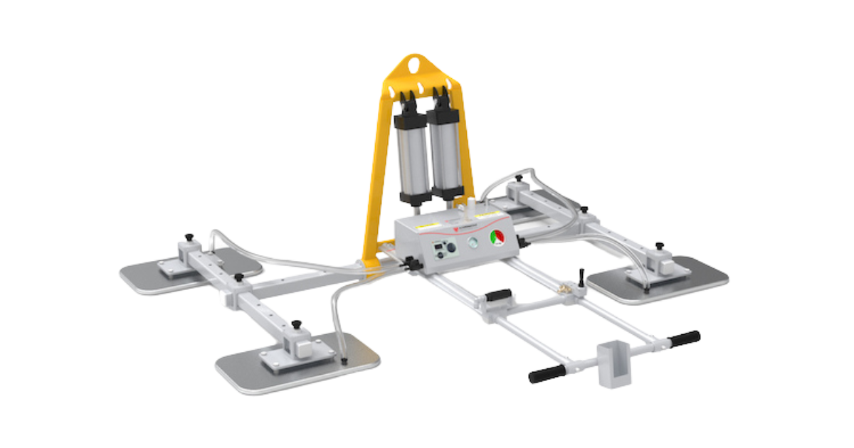 Aardwolf AVLP4 Four Pad 1000kg Vacuum lifter