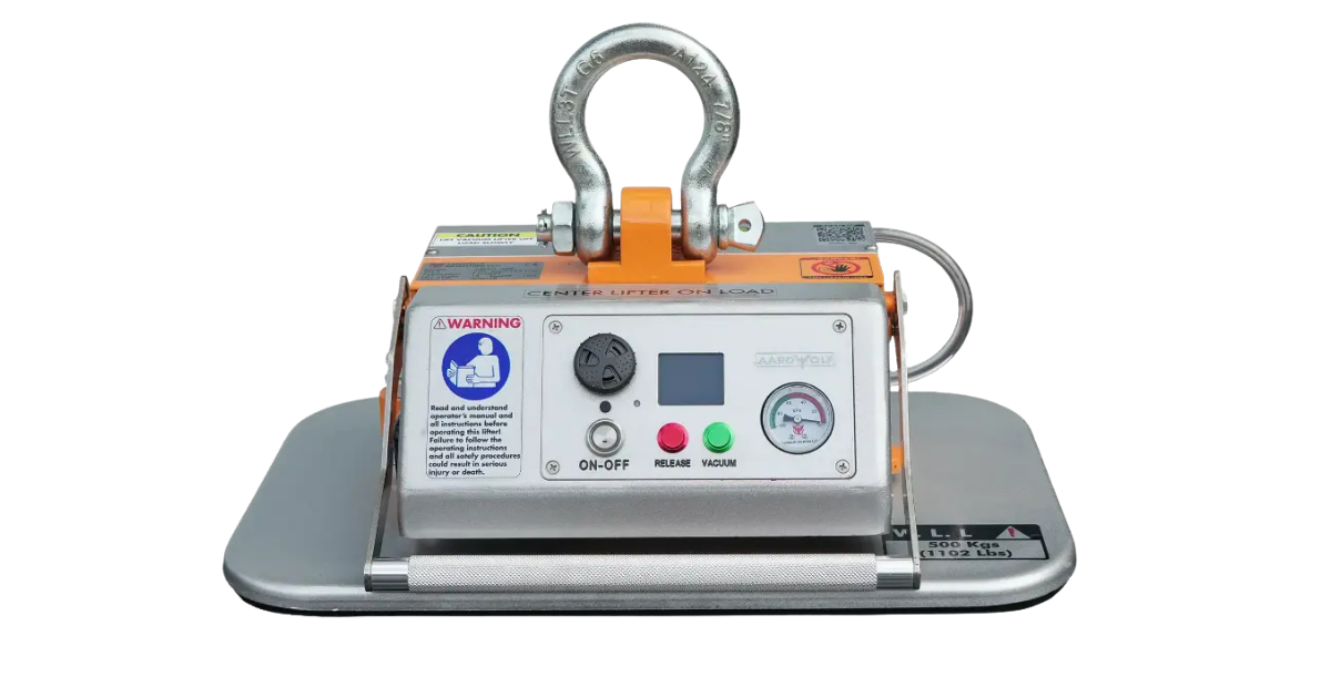 Aardwolf Battery Handy Vacuum Lifter ABHVL-500 with control side showing