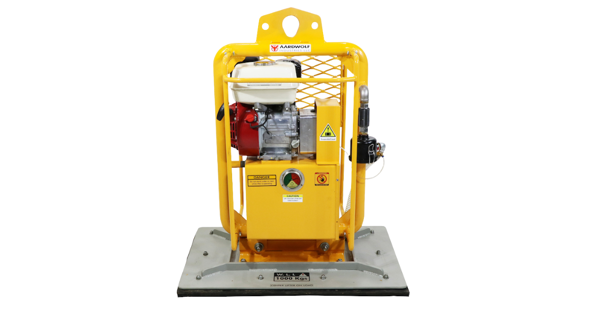 Aardwolf Vacuum Lifter with Petrol Fueled Engine