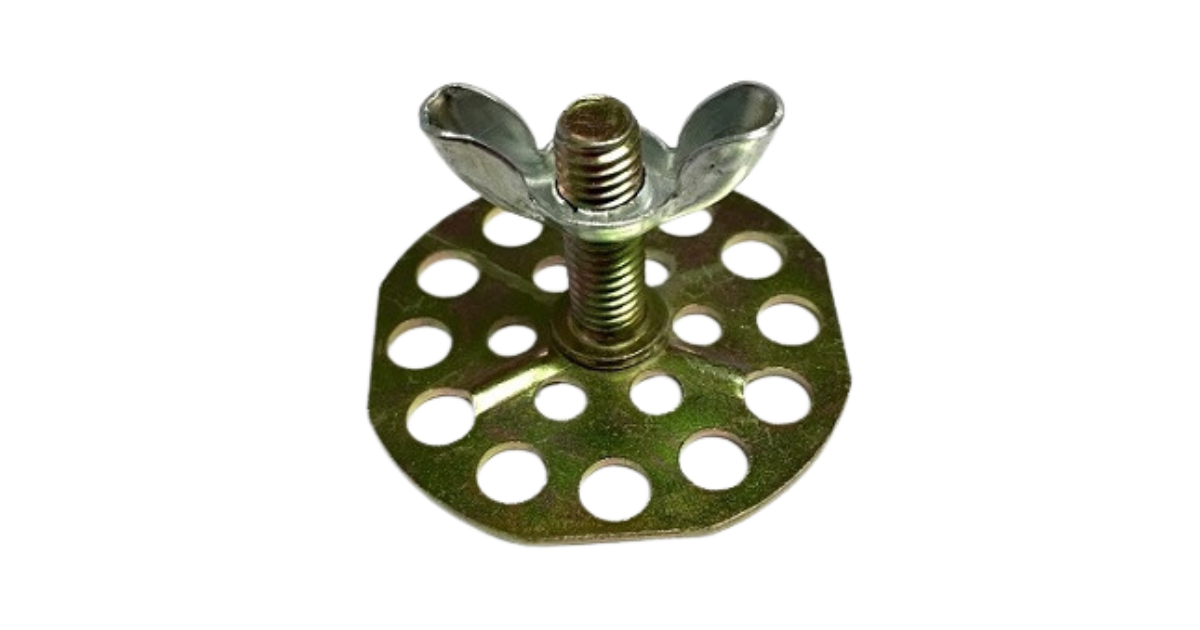 Adhesive Sink Anchor Stud with Wing Nut