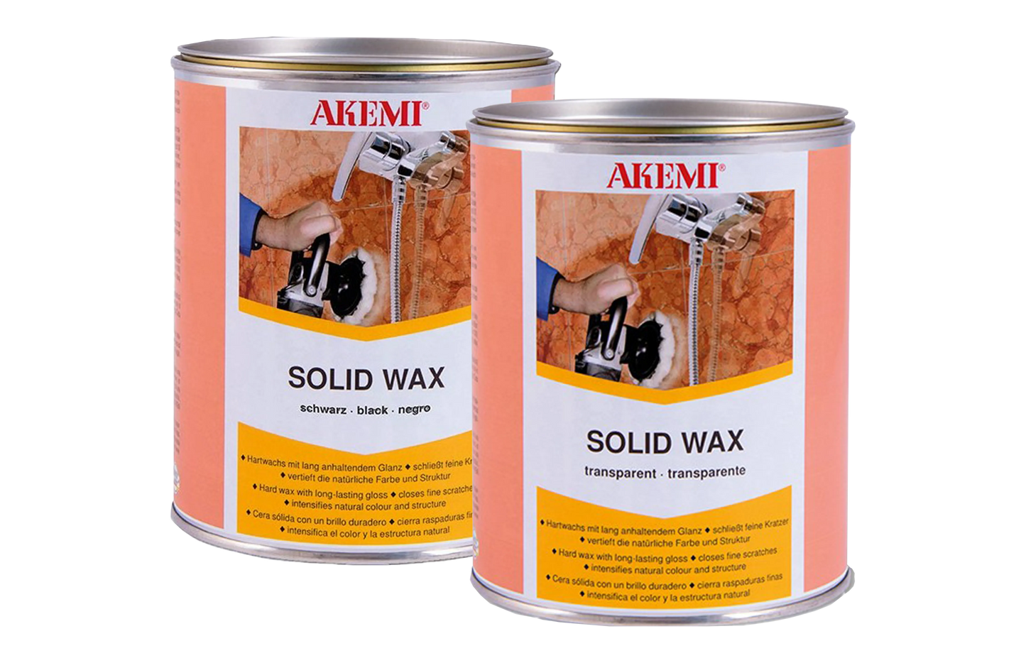 Akemi Solid Paste Wax 750 ml