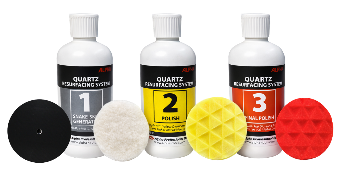 Alpha Quartz Resurfacing System Bundle