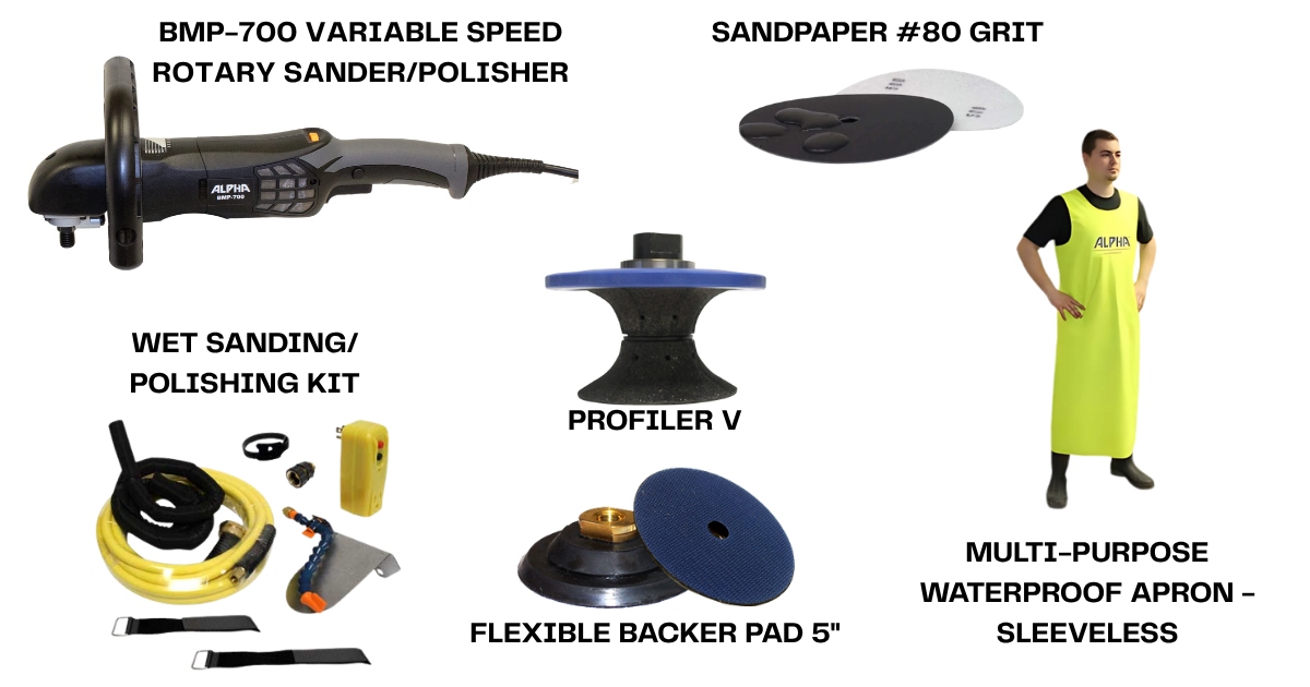 Alpha Pool Coping Kit