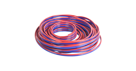 BVC 8mm Red Blue Vacuum Lines 100 ft.