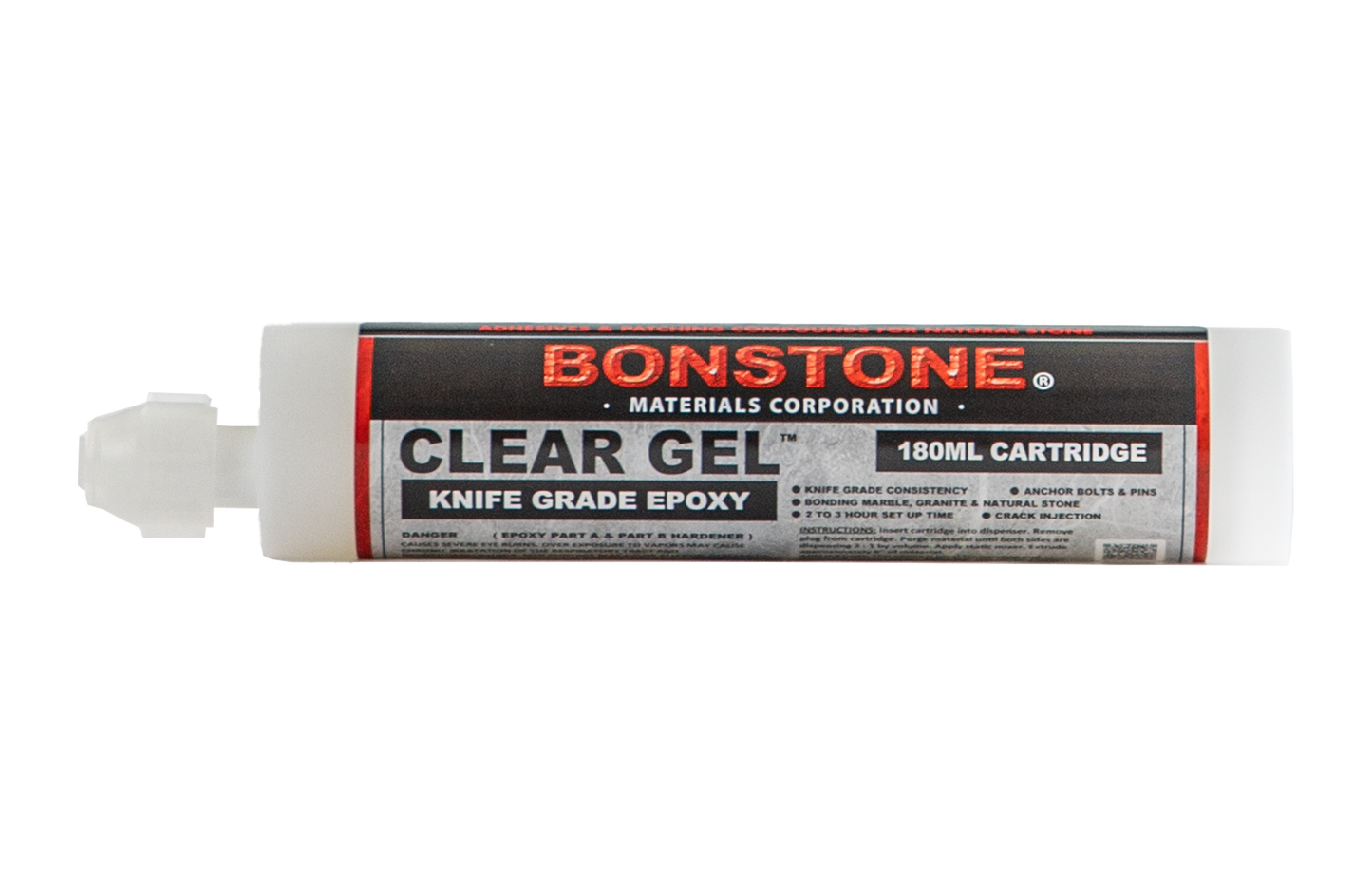 Bonstone Touchstone Clear Gel Knife Grade Epoxy