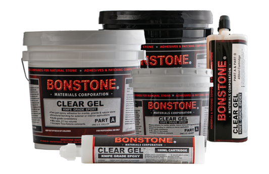 Bonstone Touchstone Clear Gel Knife Grade Epoxy