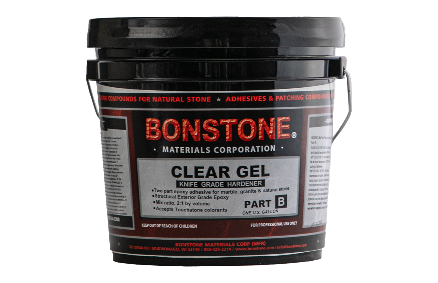 Bonstone Touchstone Clear Gel Knife Grade Epoxy