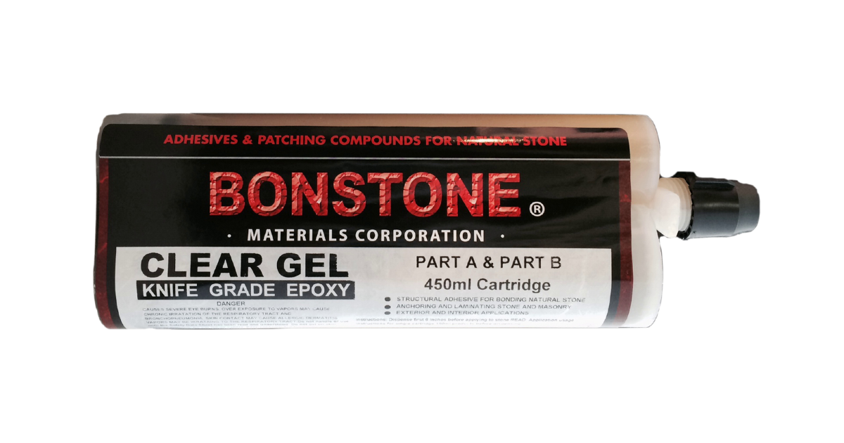 Bonstone Touchstone Clear Gel Knife Grade Epoxy