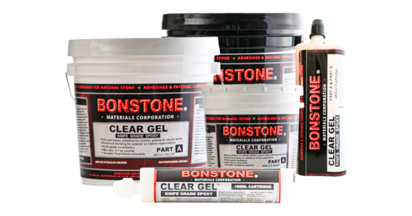 Bonstone Touchstone Clear Gel Knife Grade Epoxy