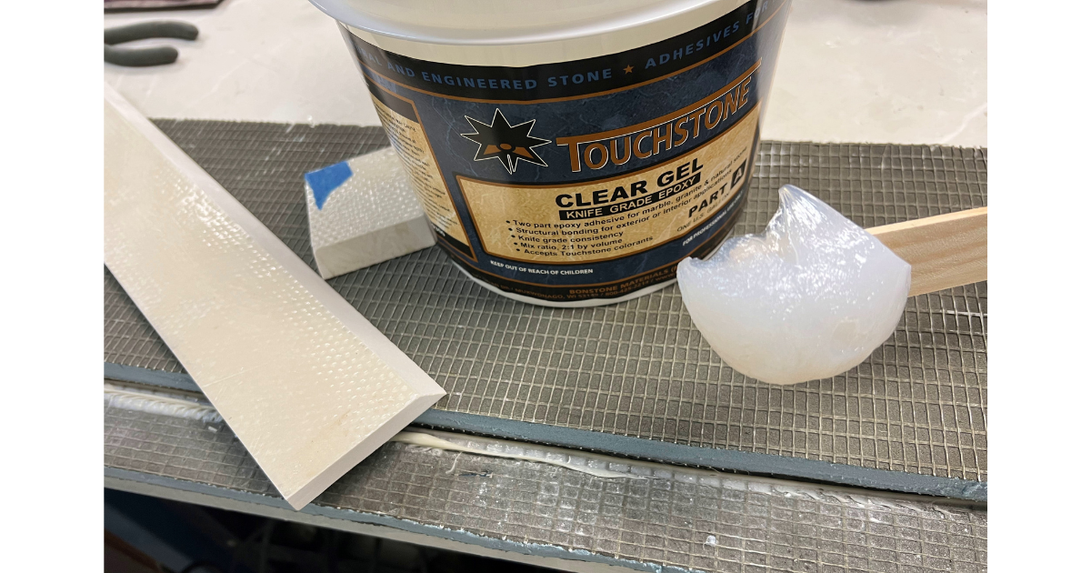 Bonstone Touchstone Clear Gel Knife Grade Epoxy