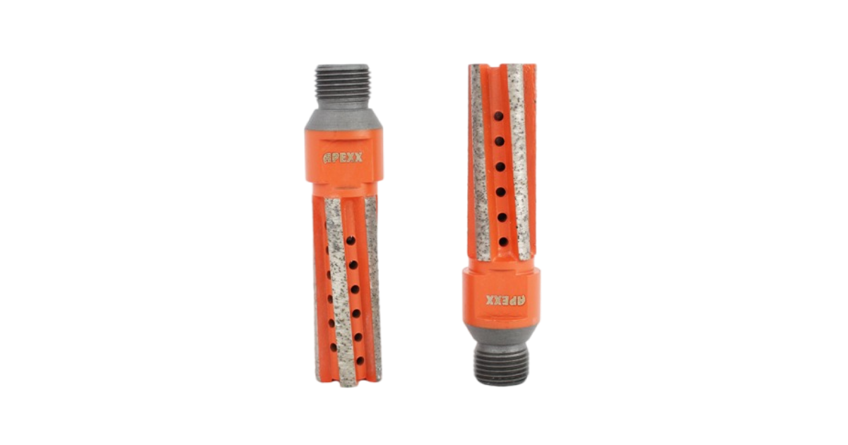 Apexx Orange High Speed CNC Finger Bits For Granite & Quartz Surfaces