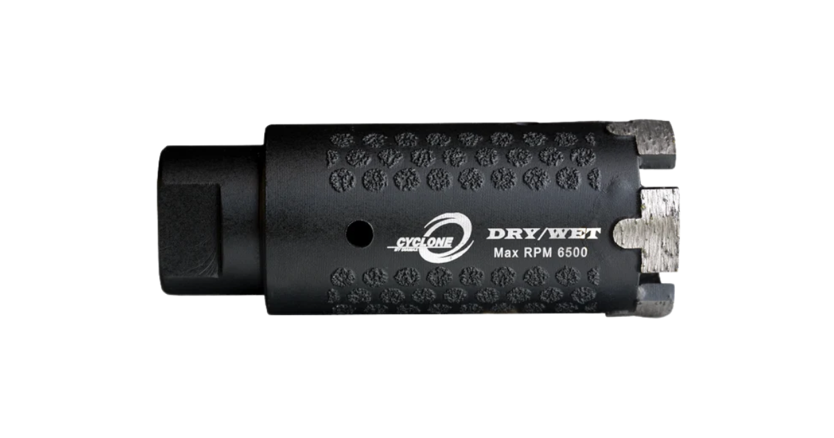 Diamax Cyclone Dry Core Bit with Inside/Outside Protection