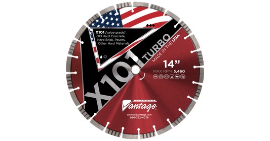 Diamond Vantage X101 Alternating Turbo Segment Blade