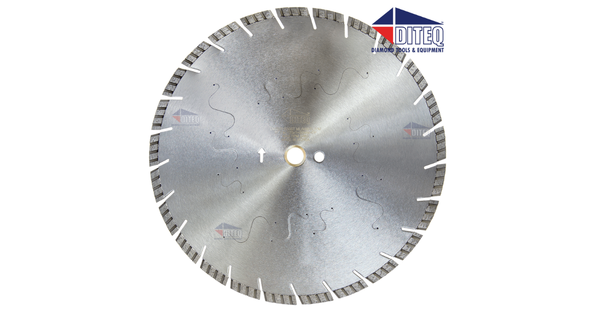 Diteq B-33 Silent Noise Killer Diamond Blade