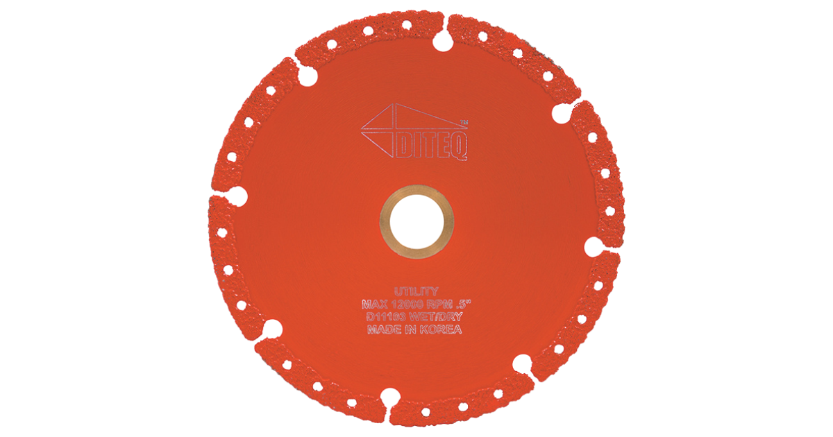 Diteq D-23 Rescue, Utility & Metal Cutting Diamond Blade