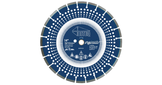 Diteq C-33AX Arix Concrete, Masonry, Block Blade
