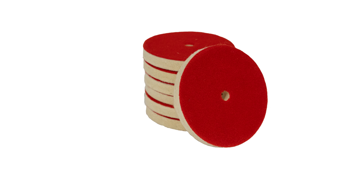 Akemi 4” Hard Felt Pad For Polishing