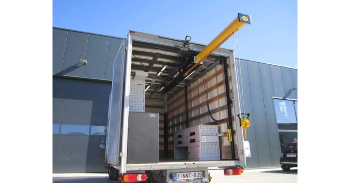 Easy Load Machine Easy Load Hoist & Extending Boom – TSC