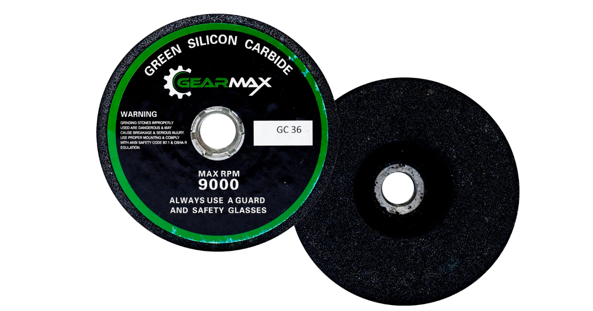 4" Green Silicon Carbide Grinding Wheels
