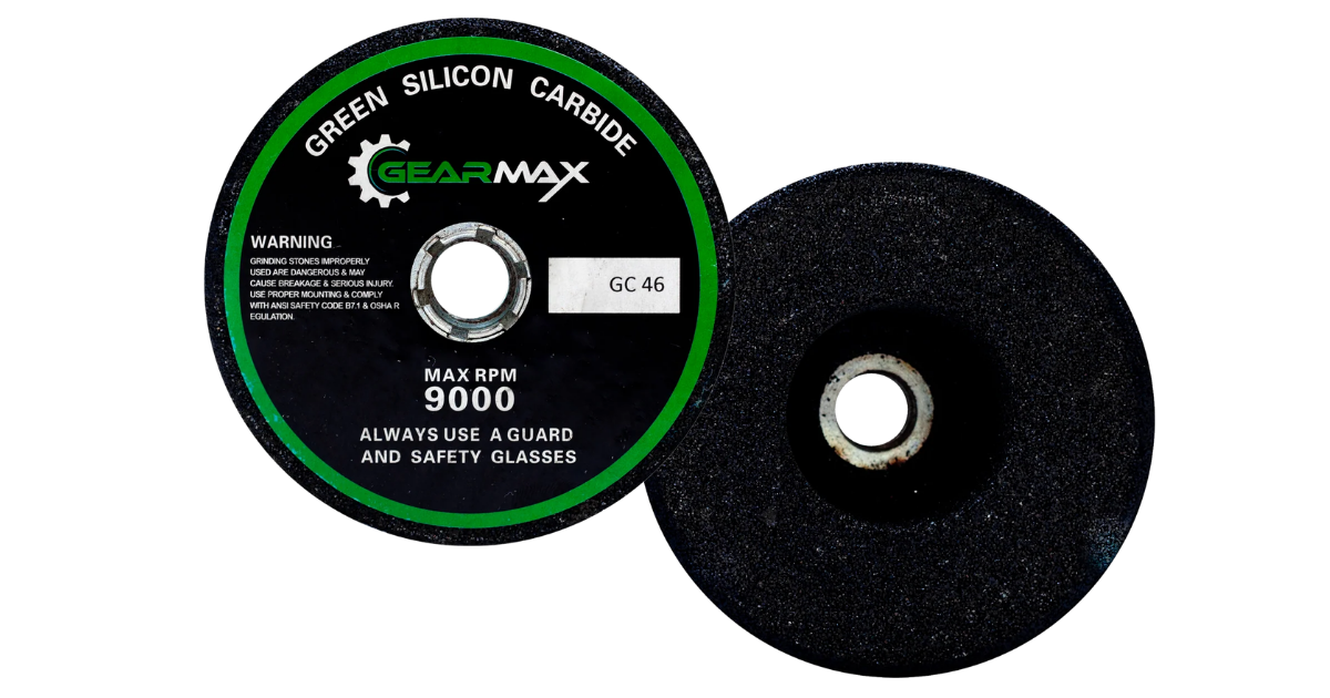 4" Green Silicon Carbide Grinding Wheels