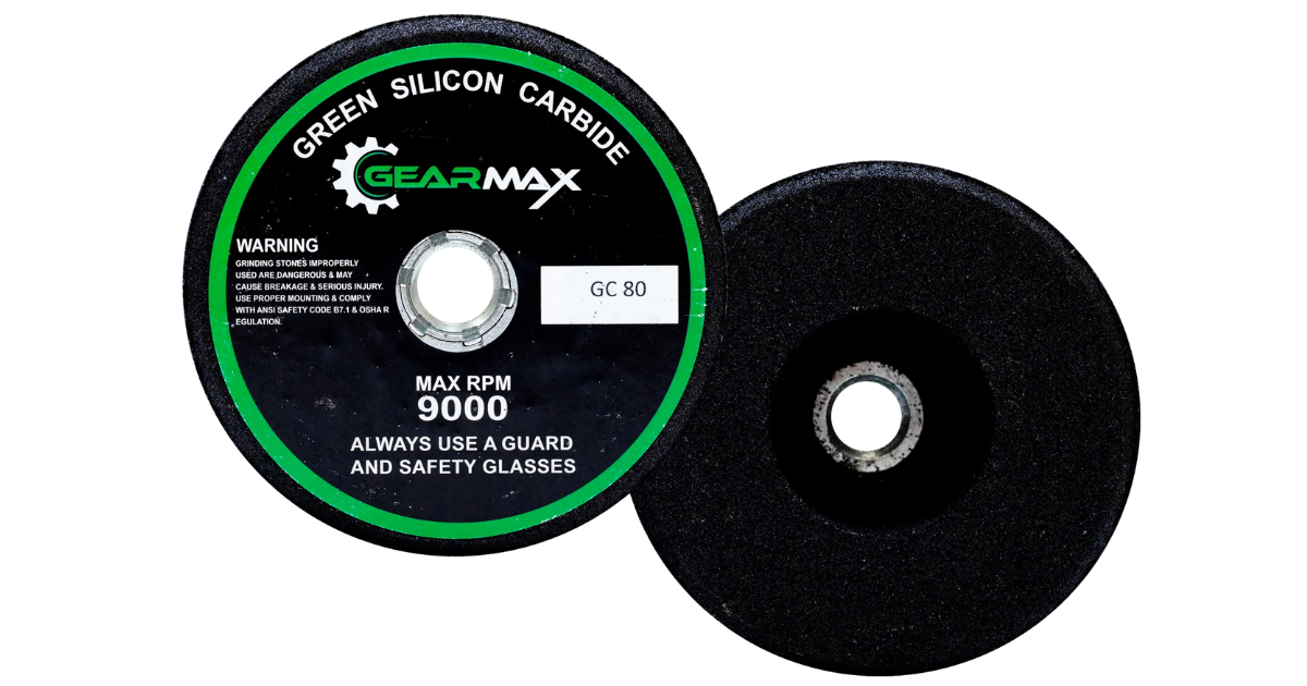4" Green Silicon Carbide Grinding Wheels