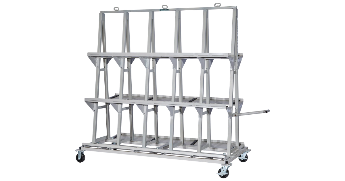 Groves Heavy Duty Backsplash Cart - HDBSC8472