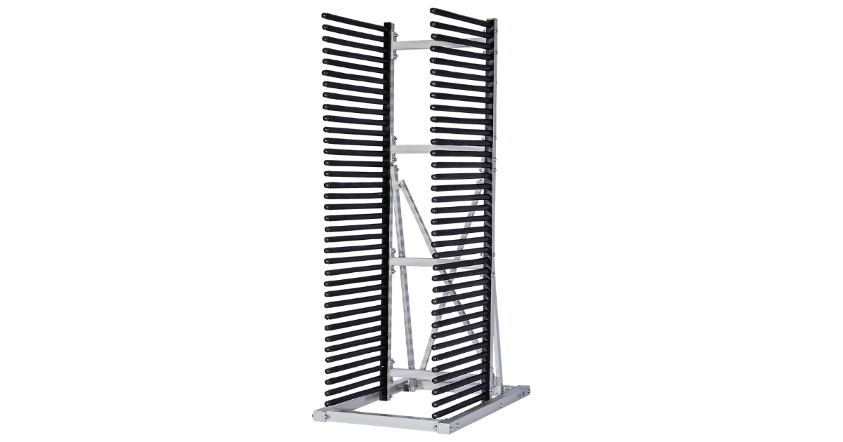 Groves Windshield Rack GWR-S36 Standing Rack with with Black Holders