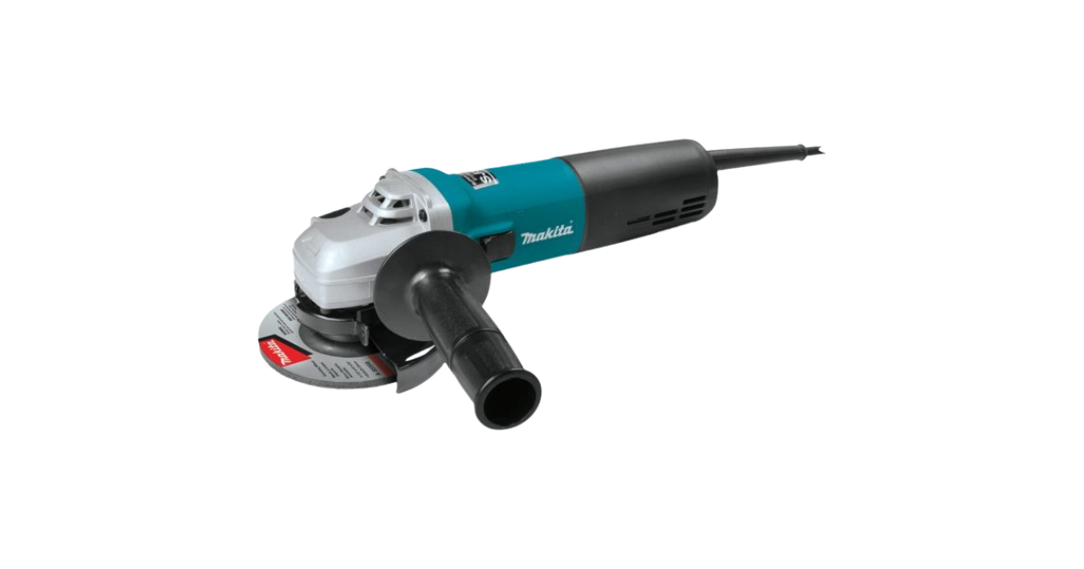 Makita 4‑1/2″ SJS™ High‑Power Angle Grinder